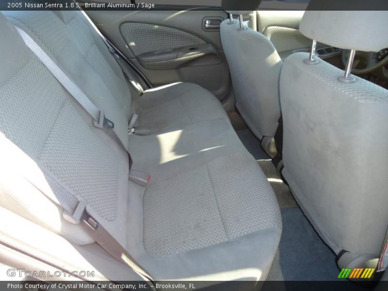 Brilliant Aluminum / Sage 2005 Nissan Sentra 1.8 S