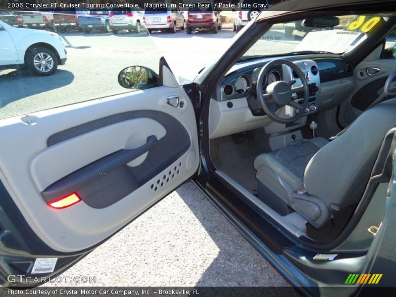 Magnesium Green Pearl / Pastel Slate Gray 2006 Chrysler PT Cruiser Touring Convertible