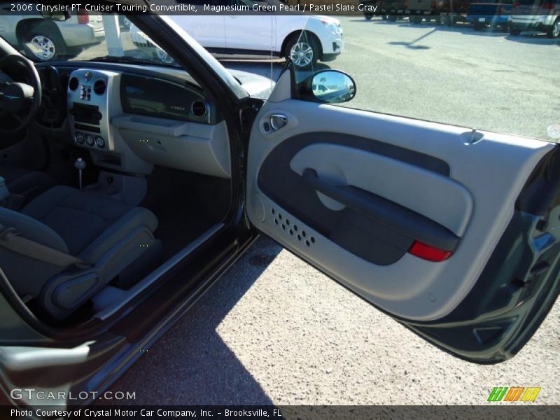Magnesium Green Pearl / Pastel Slate Gray 2006 Chrysler PT Cruiser Touring Convertible