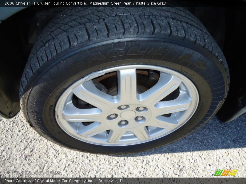 Magnesium Green Pearl / Pastel Slate Gray 2006 Chrysler PT Cruiser Touring Convertible