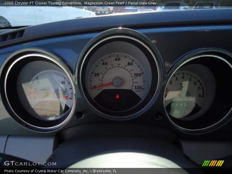Magnesium Green Pearl / Pastel Slate Gray 2006 Chrysler PT Cruiser Touring Convertible