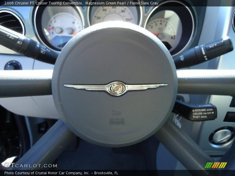 Magnesium Green Pearl / Pastel Slate Gray 2006 Chrysler PT Cruiser Touring Convertible