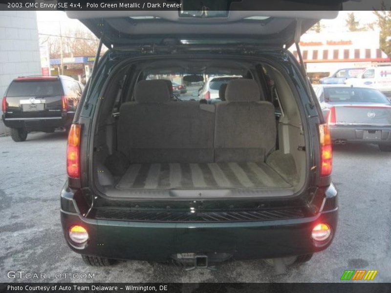 Polo Green Metallic / Dark Pewter 2003 GMC Envoy SLE 4x4
