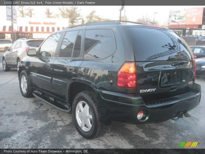 Polo Green Metallic / Dark Pewter 2003 GMC Envoy SLE 4x4
