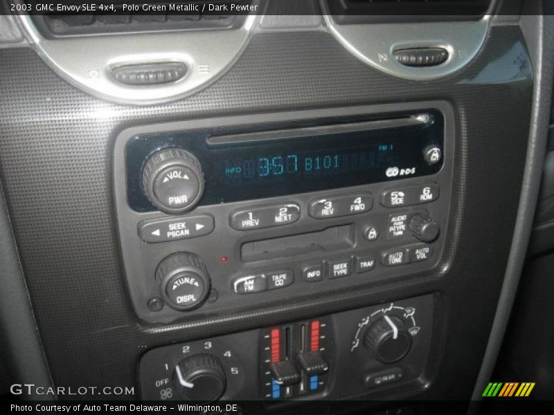 Polo Green Metallic / Dark Pewter 2003 GMC Envoy SLE 4x4