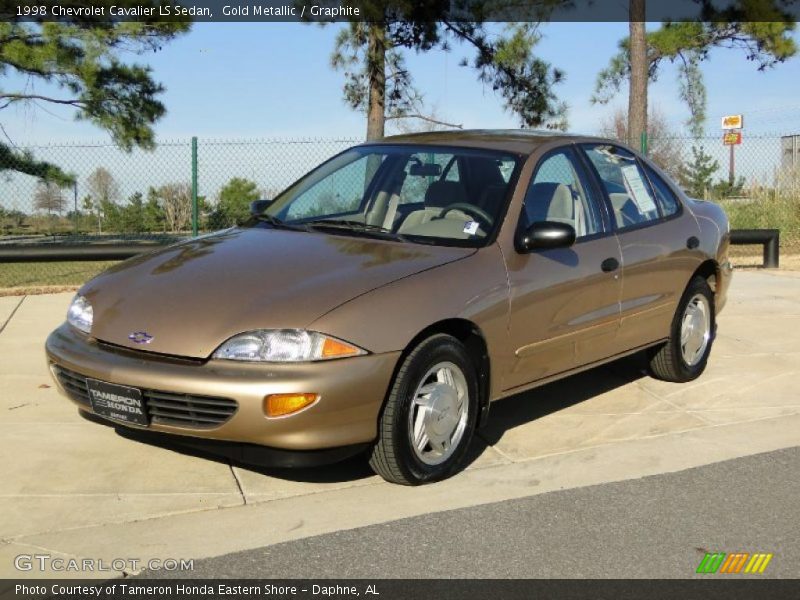 Front 3/4 View of 1998 Cavalier LS Sedan