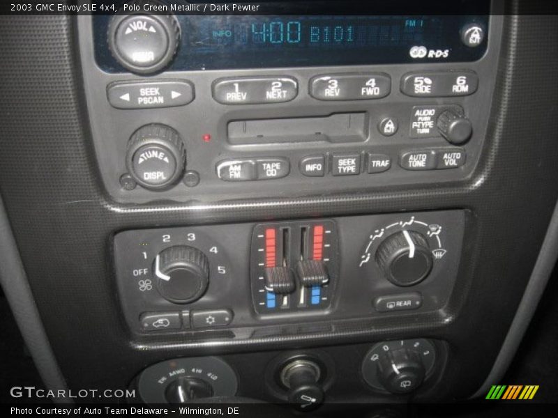 Polo Green Metallic / Dark Pewter 2003 GMC Envoy SLE 4x4