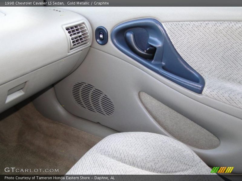 Gold Metallic / Graphite 1998 Chevrolet Cavalier LS Sedan