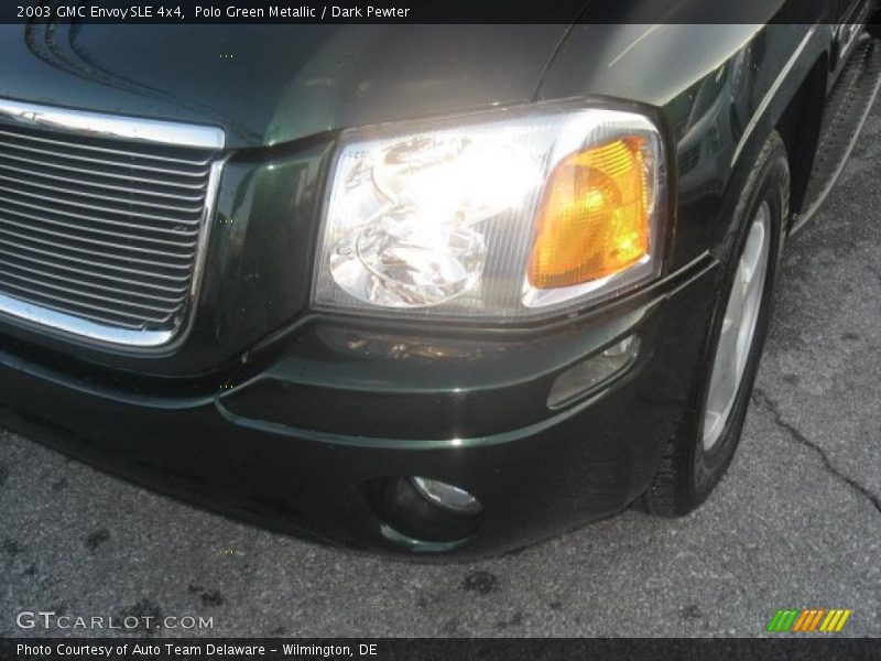 Polo Green Metallic / Dark Pewter 2003 GMC Envoy SLE 4x4
