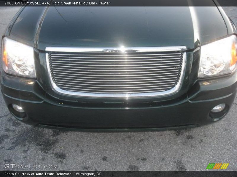 Polo Green Metallic / Dark Pewter 2003 GMC Envoy SLE 4x4