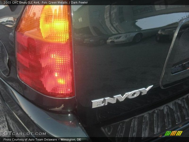 Polo Green Metallic / Dark Pewter 2003 GMC Envoy SLE 4x4