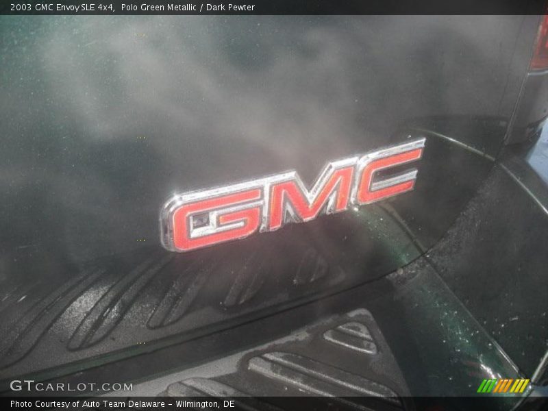 Polo Green Metallic / Dark Pewter 2003 GMC Envoy SLE 4x4