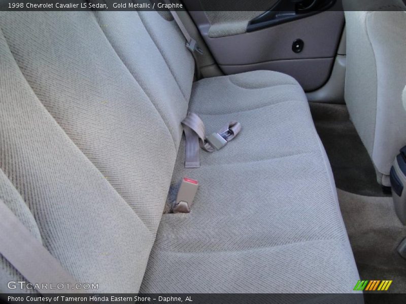 Gold Metallic / Graphite 1998 Chevrolet Cavalier LS Sedan