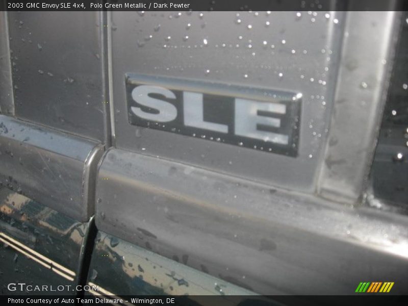 Polo Green Metallic / Dark Pewter 2003 GMC Envoy SLE 4x4