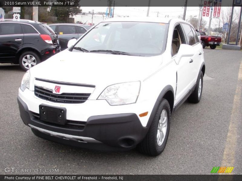 Polar White / Tan 2010 Saturn VUE XE