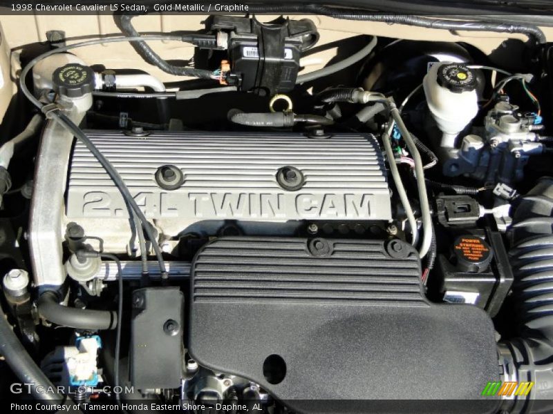  1998 Cavalier LS Sedan Engine - 2.4 Liter DOHC 16-Valve 4 Cylinder