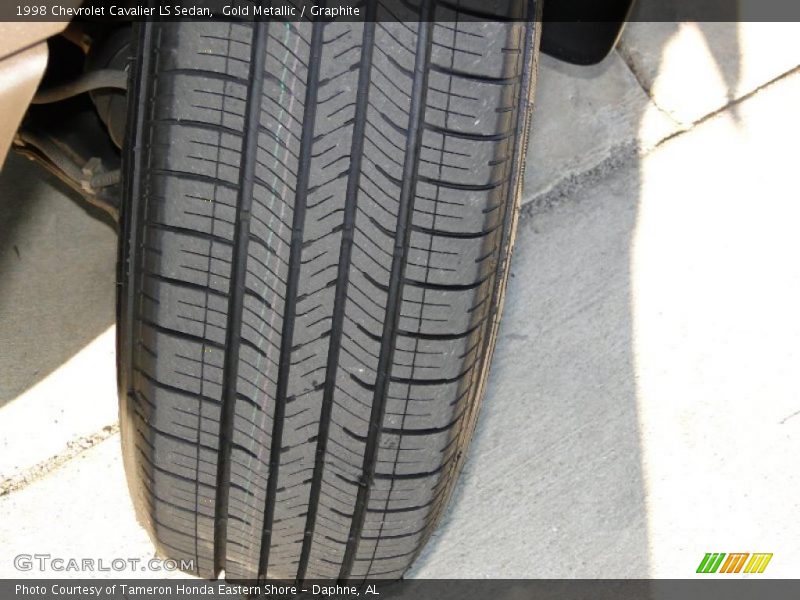 Gold Metallic / Graphite 1998 Chevrolet Cavalier LS Sedan