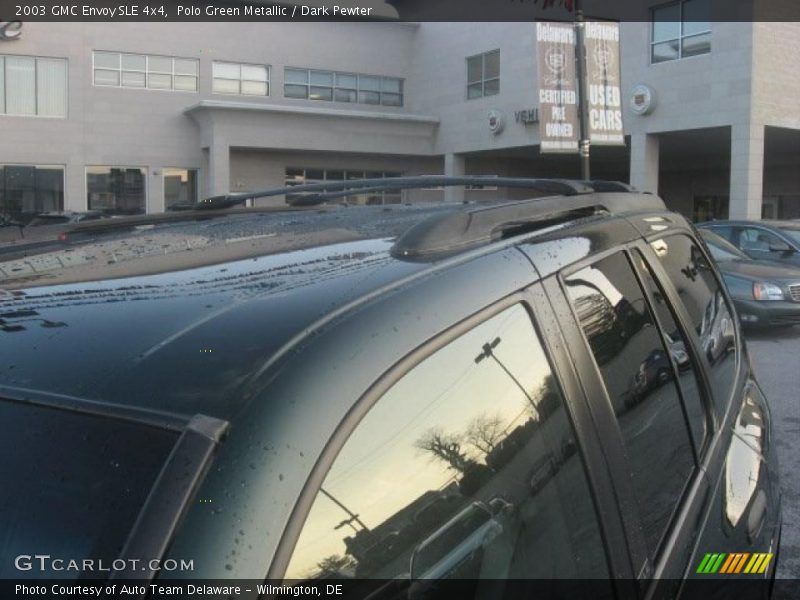 Polo Green Metallic / Dark Pewter 2003 GMC Envoy SLE 4x4