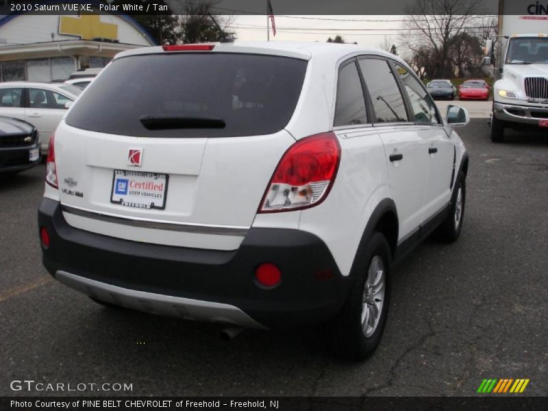 Polar White / Tan 2010 Saturn VUE XE