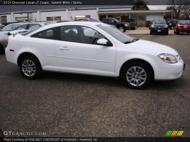 Summit White / Ebony 2010 Chevrolet Cobalt LT Coupe