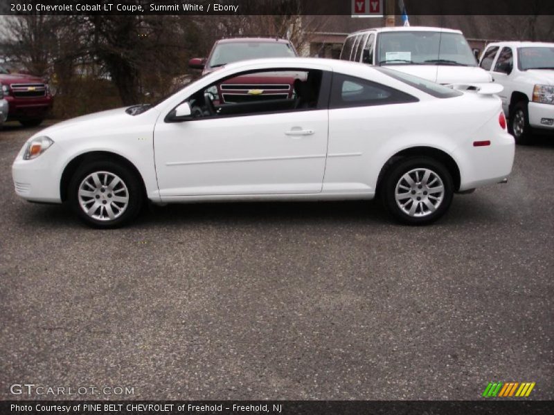 Summit White / Ebony 2010 Chevrolet Cobalt LT Coupe