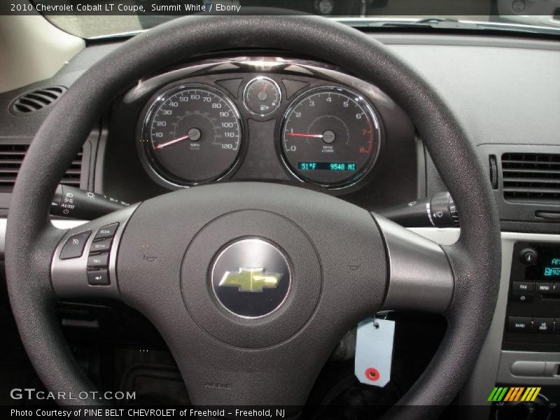 Summit White / Ebony 2010 Chevrolet Cobalt LT Coupe