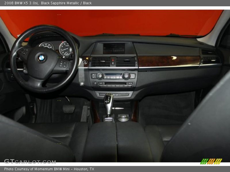 Black Sapphire Metallic / Black 2008 BMW X5 3.0si