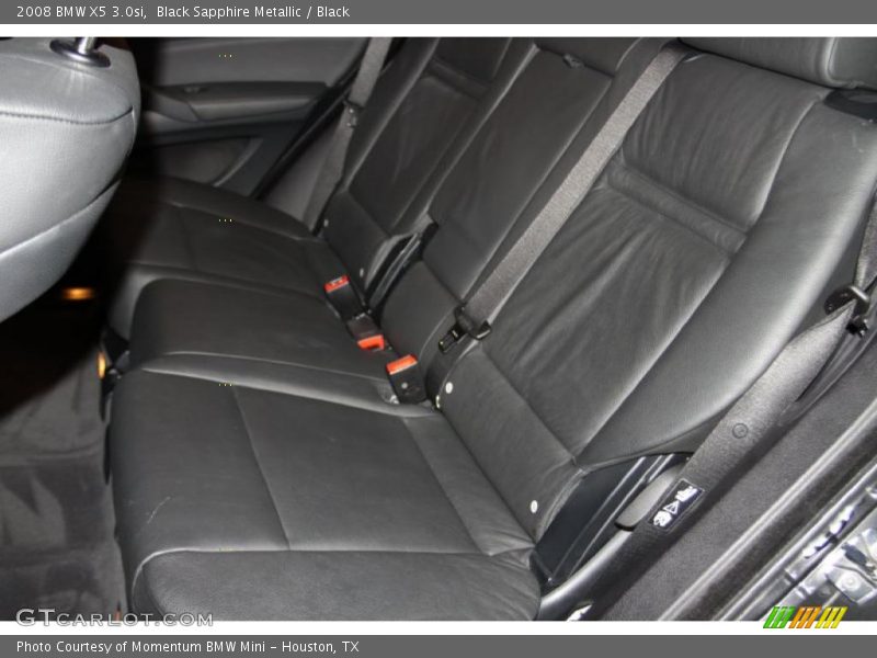 Black Sapphire Metallic / Black 2008 BMW X5 3.0si