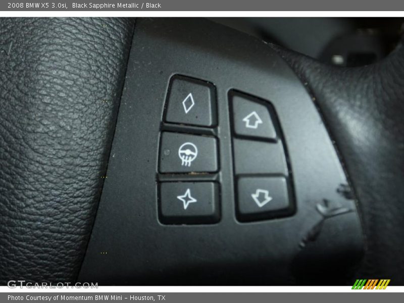 Black Sapphire Metallic / Black 2008 BMW X5 3.0si