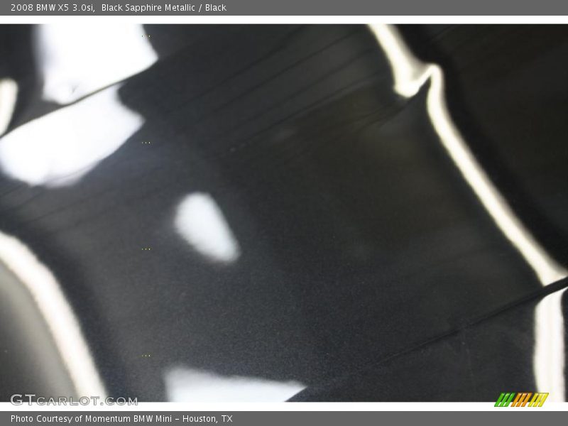 Black Sapphire Metallic / Black 2008 BMW X5 3.0si