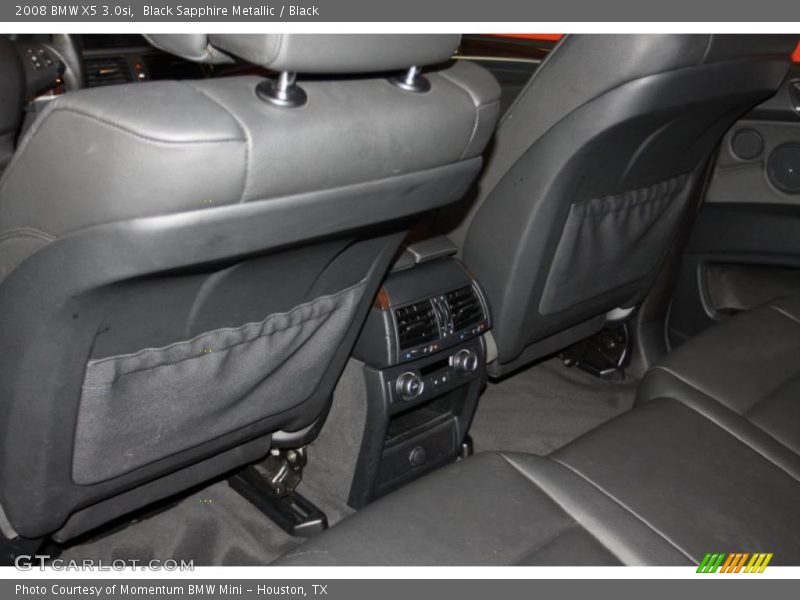 Black Sapphire Metallic / Black 2008 BMW X5 3.0si