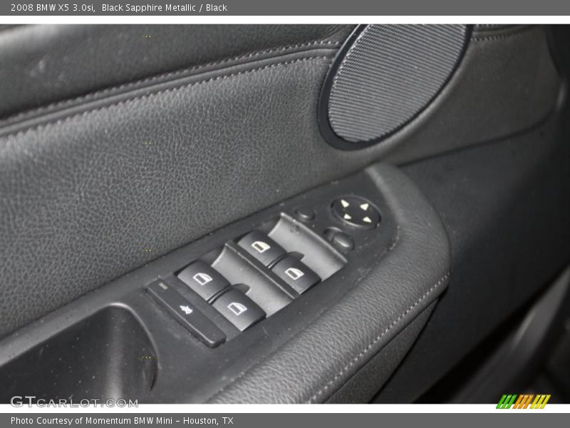 Black Sapphire Metallic / Black 2008 BMW X5 3.0si