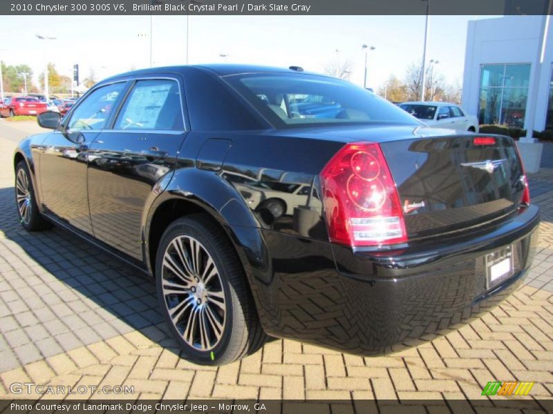 Brilliant Black Crystal Pearl / Dark Slate Gray 2010 Chrysler 300 300S V6