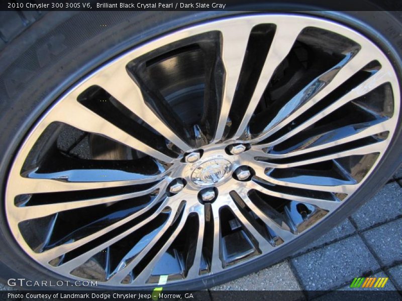 Brilliant Black Crystal Pearl / Dark Slate Gray 2010 Chrysler 300 300S V6