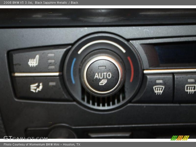 Black Sapphire Metallic / Black 2008 BMW X5 3.0si