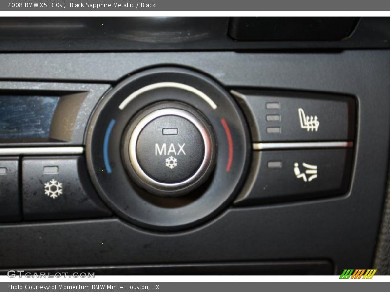 Black Sapphire Metallic / Black 2008 BMW X5 3.0si