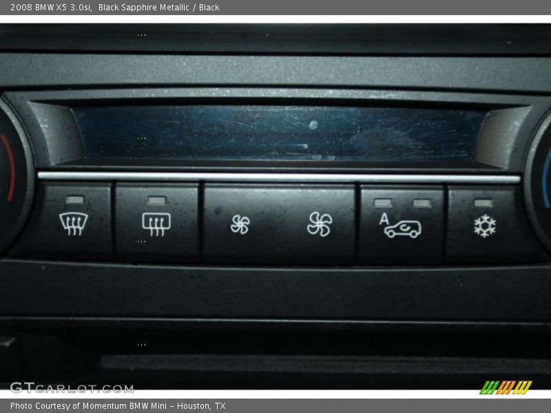 Black Sapphire Metallic / Black 2008 BMW X5 3.0si