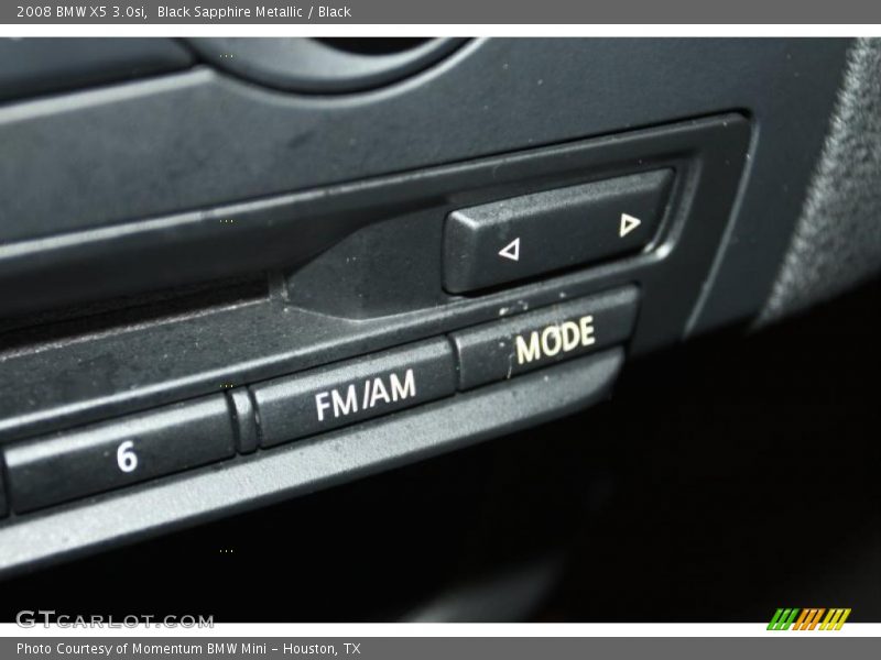 Black Sapphire Metallic / Black 2008 BMW X5 3.0si