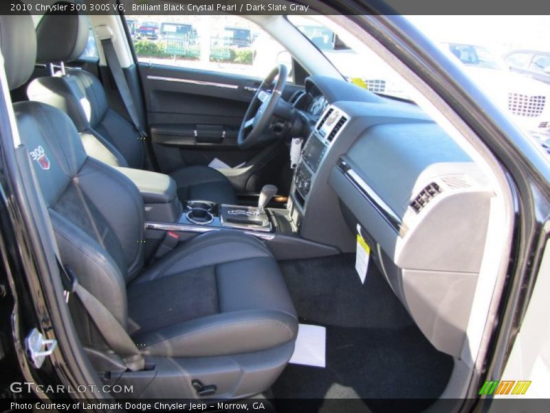 Brilliant Black Crystal Pearl / Dark Slate Gray 2010 Chrysler 300 300S V6