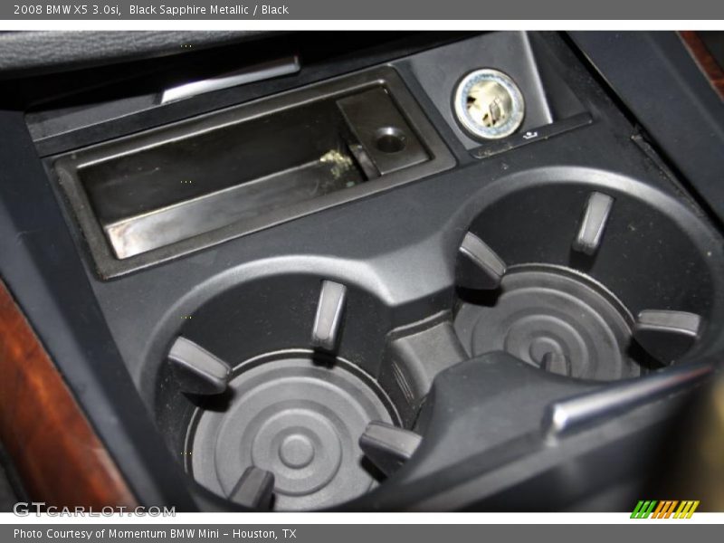 Black Sapphire Metallic / Black 2008 BMW X5 3.0si