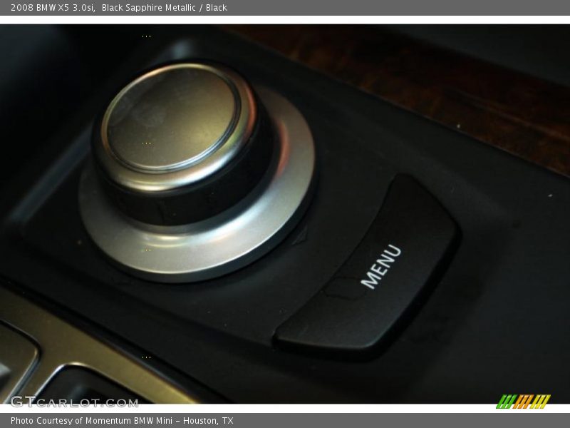 Black Sapphire Metallic / Black 2008 BMW X5 3.0si