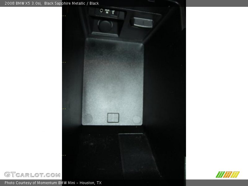 Black Sapphire Metallic / Black 2008 BMW X5 3.0si