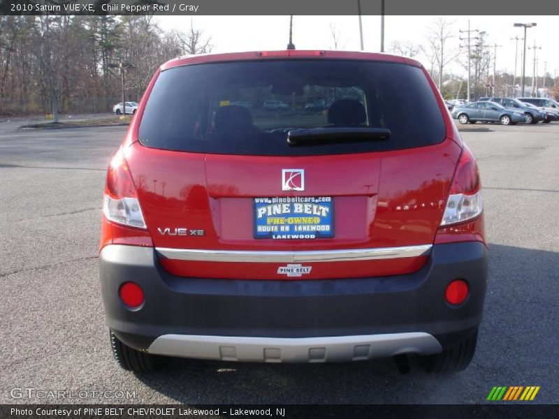 Chili Pepper Red / Gray 2010 Saturn VUE XE