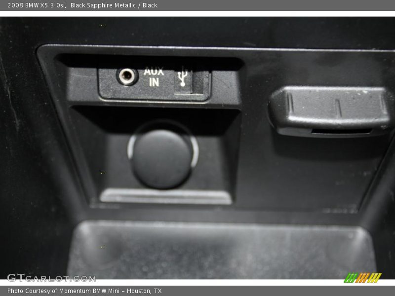 Black Sapphire Metallic / Black 2008 BMW X5 3.0si