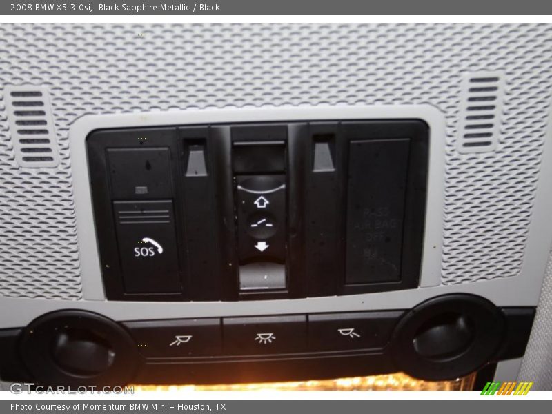 Black Sapphire Metallic / Black 2008 BMW X5 3.0si
