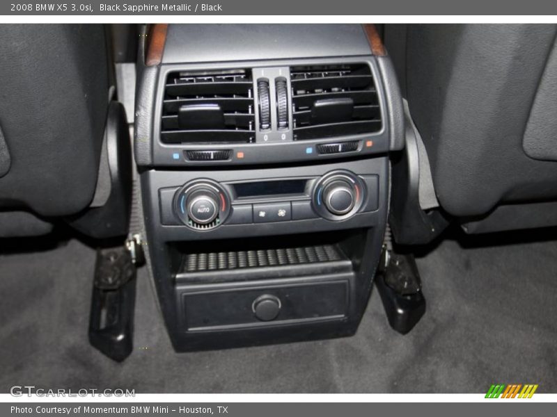 Black Sapphire Metallic / Black 2008 BMW X5 3.0si