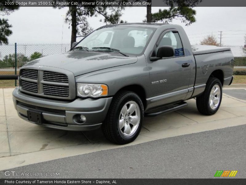 Mineral Gray Metallic / Dark Slate Gray 2005 Dodge Ram 1500 SLT Regular Cab