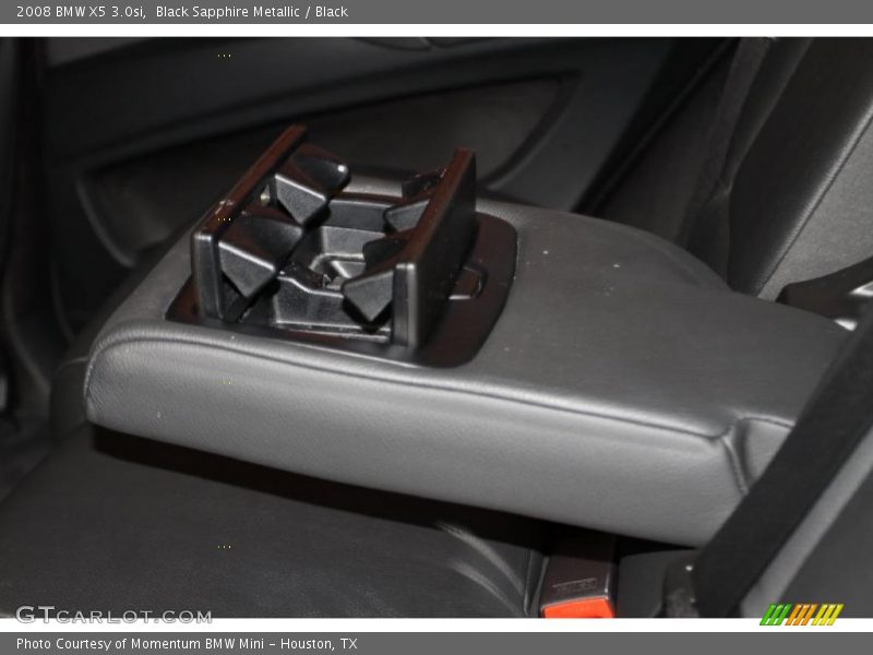 Black Sapphire Metallic / Black 2008 BMW X5 3.0si
