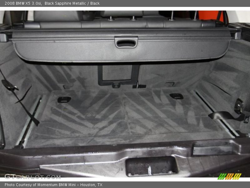 Black Sapphire Metallic / Black 2008 BMW X5 3.0si