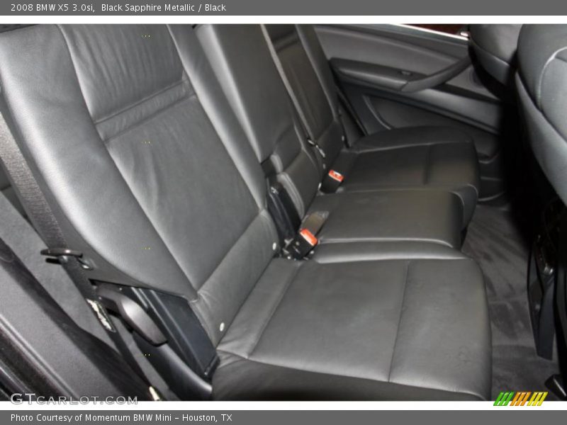 Black Sapphire Metallic / Black 2008 BMW X5 3.0si